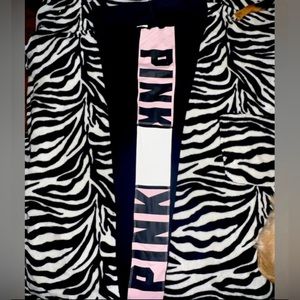 Victoria’s Secret P!nk size M yoga/work out pants black and pink